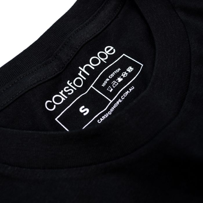 Cars For Hope T-Shirt – Black – Cars For Hope Online Store